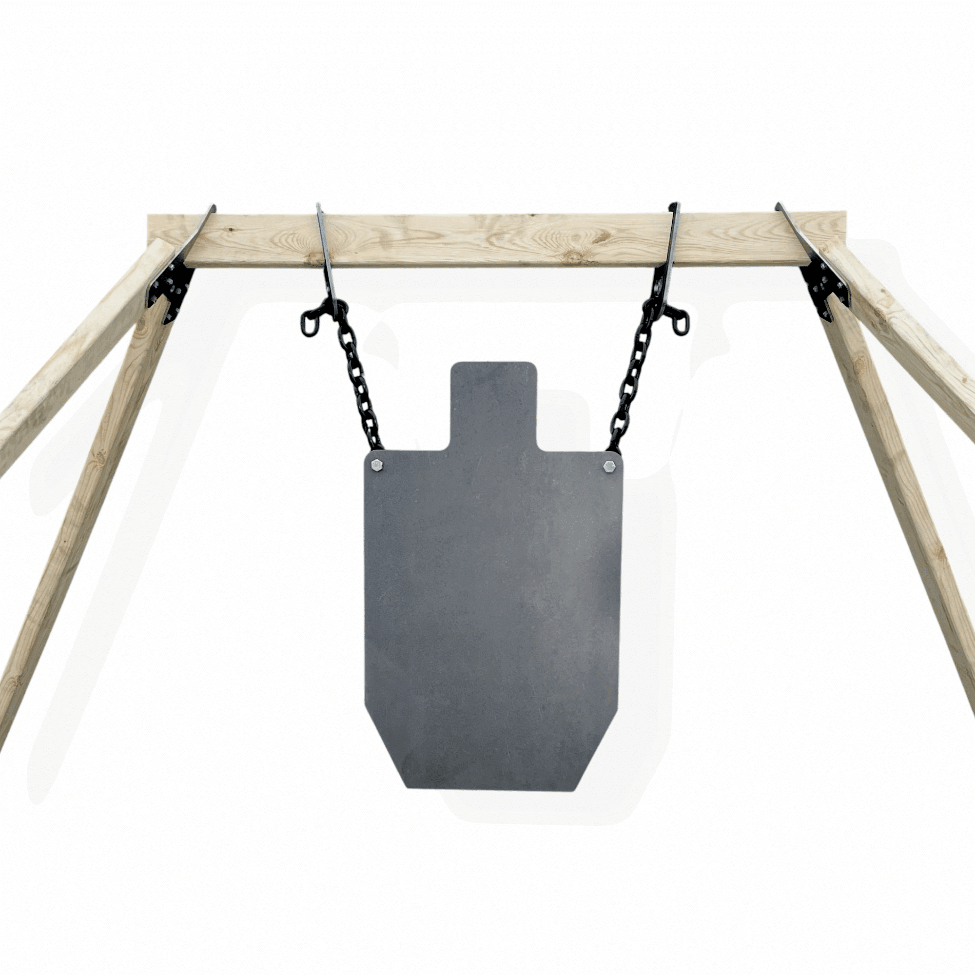 1/2″ AR500 18″x30″ Complete Gong Package