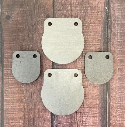 1/2″ AR500 Gong Bundle – (2) 4″ & (2) 6″