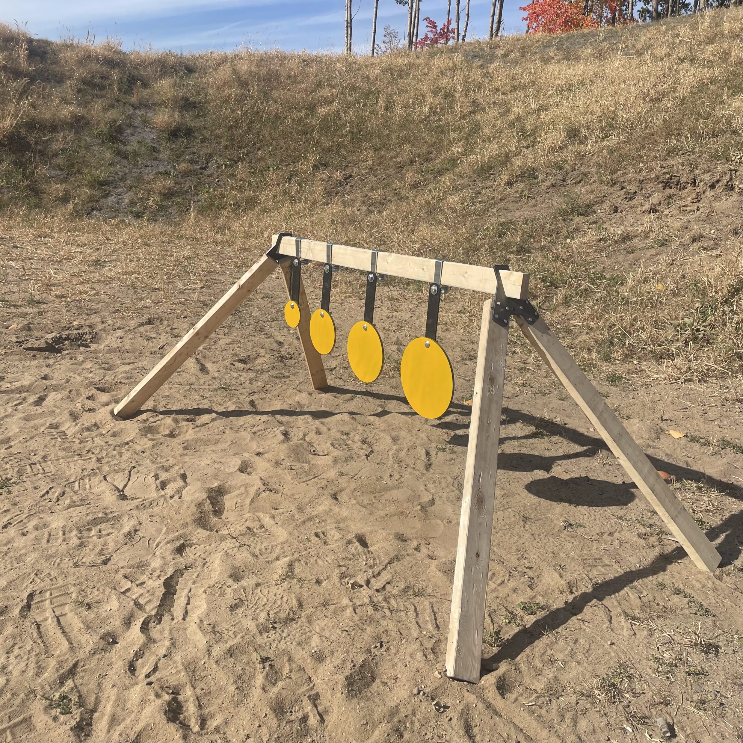 Know Your limits KYL swinging steel plate rack