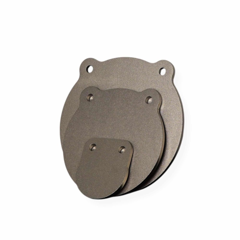 1/2″ Steel Target Round 3-Gong Bundle