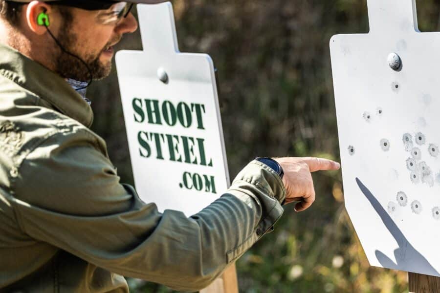 choosing a steel target