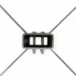 Heavy Duty Stand Upright Bracket Aerial View