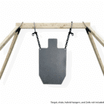 Example of 2x4 gong stand brackets are used.