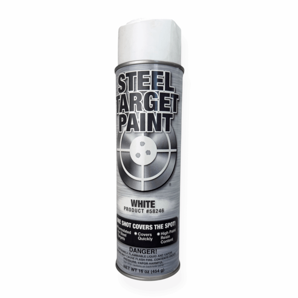 Shoot Steel Target Paint – White