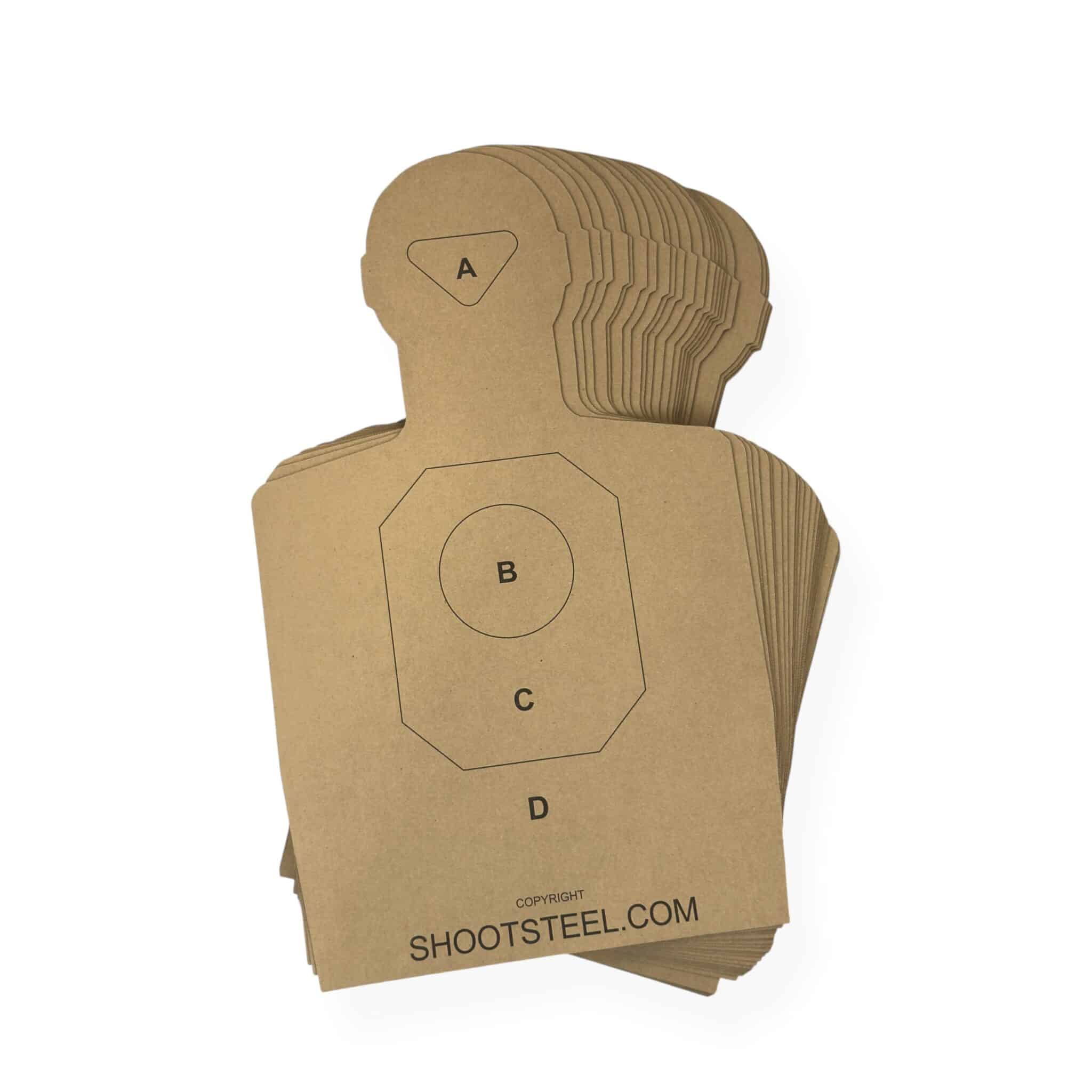 Cardboard target spread