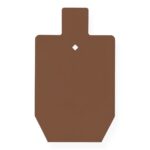 ½” AR550 Steel Target 12"x12" Silhouette