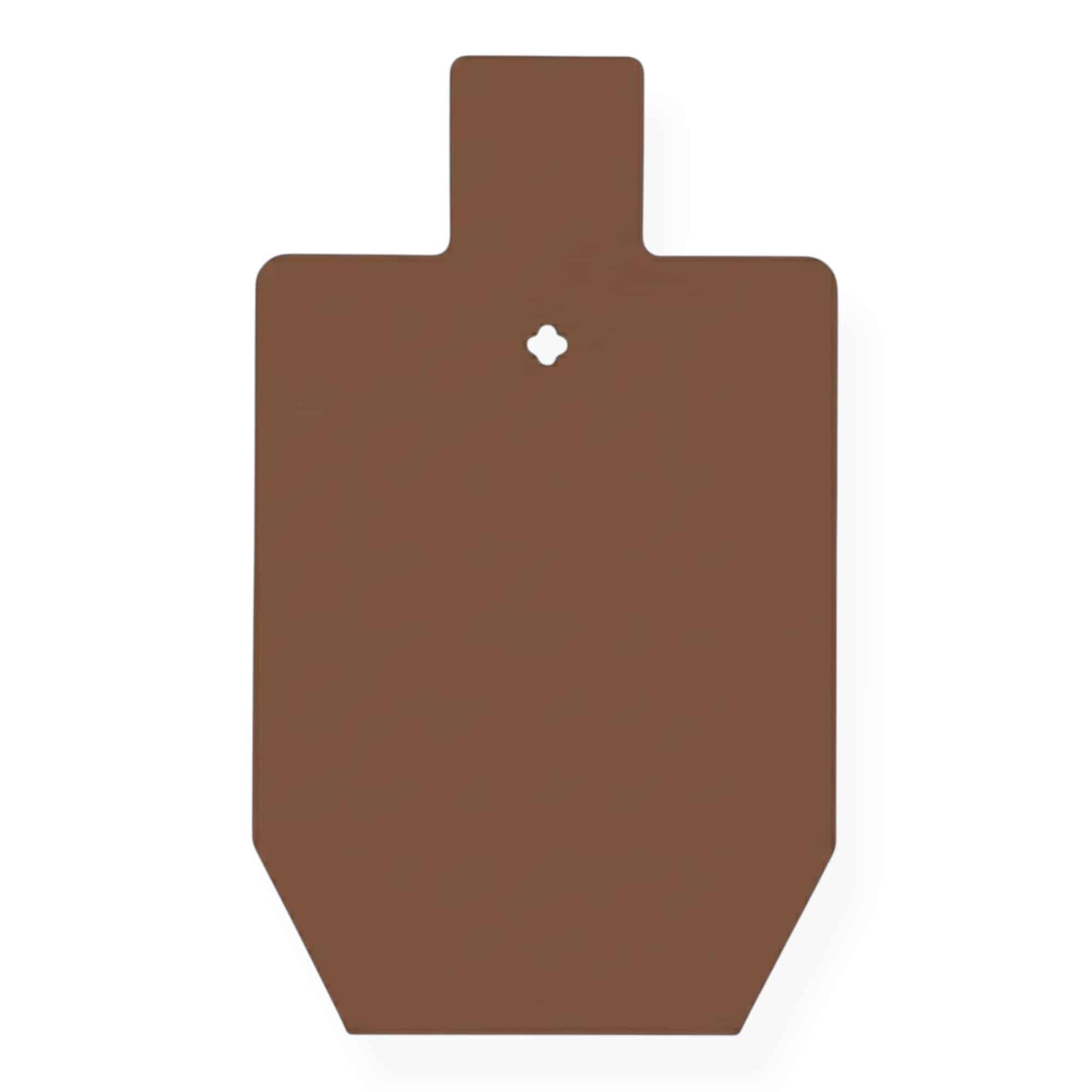 ½” AR550 Steel Target 12"x12" Silhouette