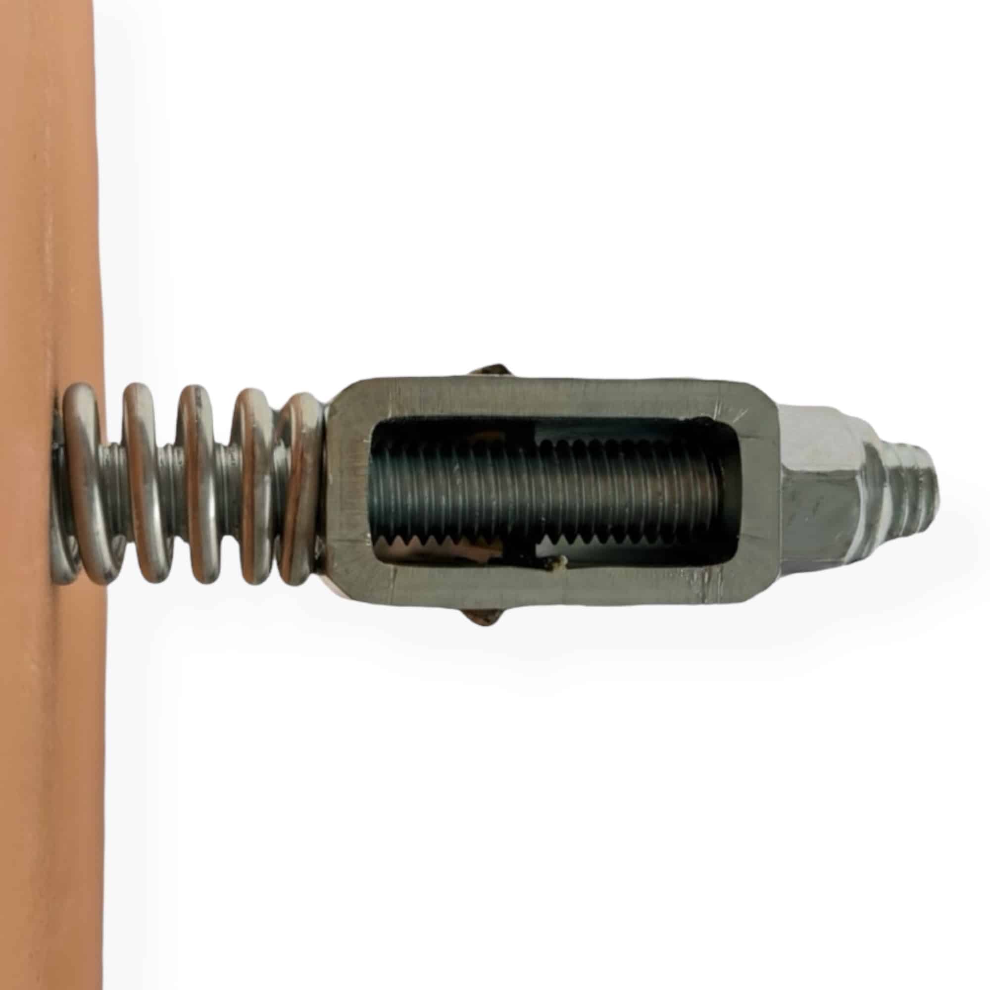 Aerial View of a 1/2" AR550 Target on T Post