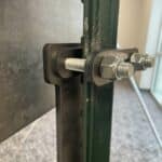 AR500 Steel Target Back t post protector