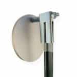 45 degree angle of target and hanger on a t post