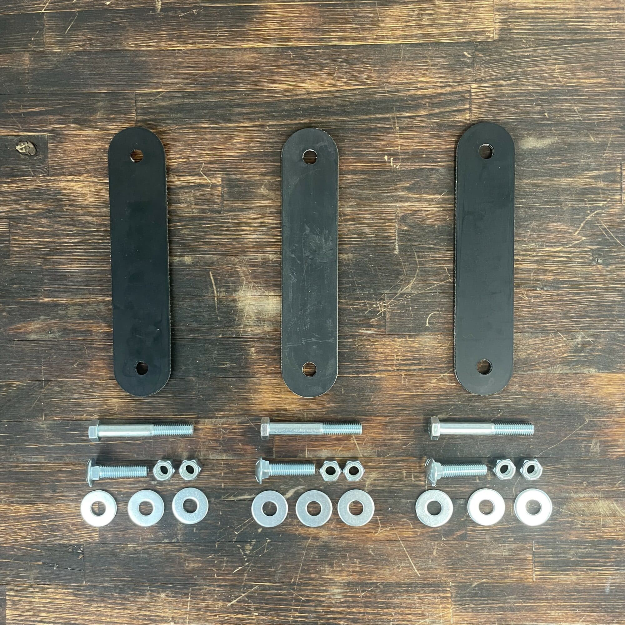 Steel Target Hangers | Three 8″ Rubber Chain | Swing Rack Replacements
