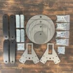 Know Your limits KYL swinging steel plate rack contents